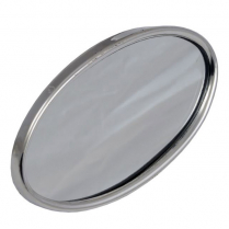 1936-40 Ford Rear View Mirror Head - Polished Stainless