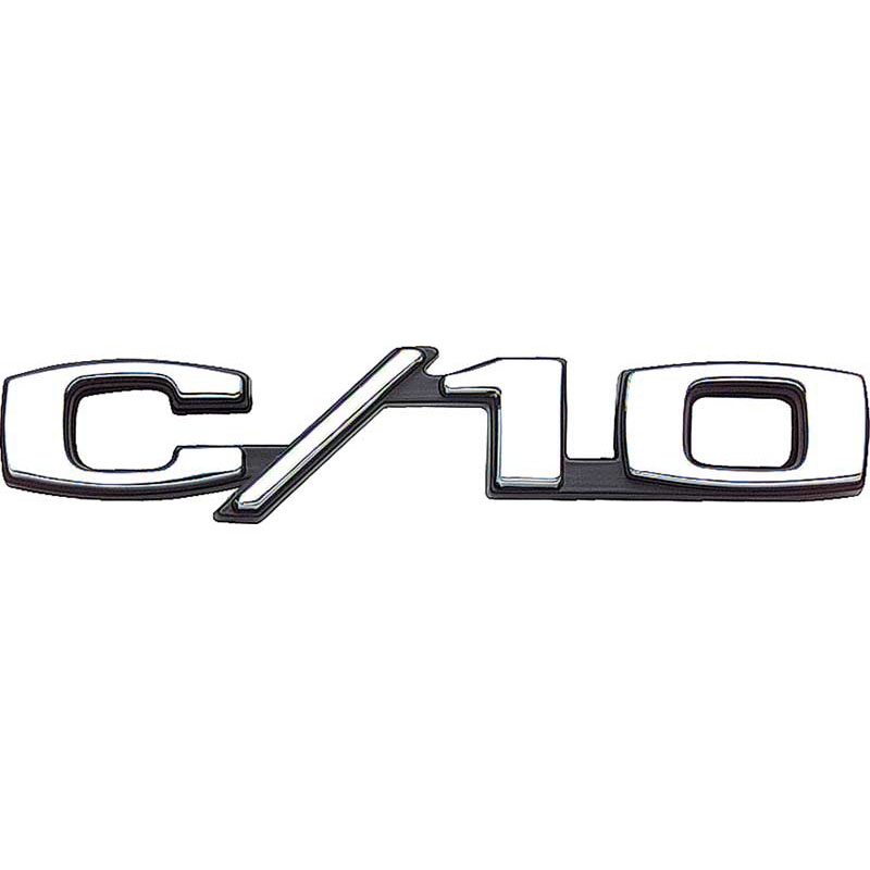 thumbnail image 2 of 67-72 Chevy/GMC C10 Fender Emblems – Pair LH/RH – C/10 – Includes Fasteners – Counterpart 2 of 5