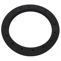 6" Diameter 16 Hole 1/2" Thick Foam Gasket for PA Pumps