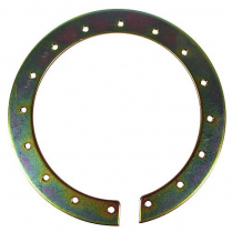 6" Diameter 16 Hole Threaded Steel Split Ring