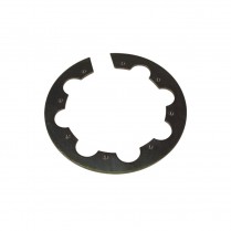 6" Diameter 16 Hole Threaded Steel Split Ring for Poly Tanks