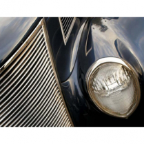 1937-38 & 39 Ford Standard Stainless Steel Headlight Rim