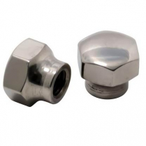 1937-40 Ford Car & 37-47 Pickup Wiper Arm Nuts - Stainless