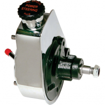 Saginaw Type I Power Steering Pump with GM Pressure - Chrome