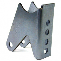 Triangle 4-Link Axle Bracket - 3/16" Mild Steel for 3" Axles