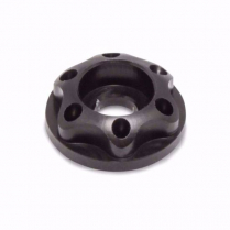 Universal M8 Aluminum Star Bolt Washer Only - Black