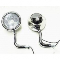 1928-29 Ford Car & Pickup Cowl Lights with 12V Bulbs