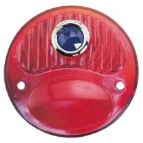 1928-31 Ford Car & Pickup Red Taillight Len with Blue Dot