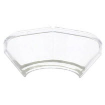 1953-56 Ford Truck Tail Light License Clear Plastic Lens