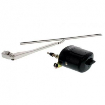 Black 12V Electric Wiper Motor with Arm, Blade & Motor