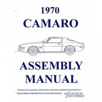 1970 Chevy Camaro Factory Assembly Manual