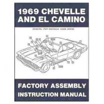 1969 Chevelle, El Camino & Malibu Factory Assembly Manual