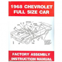 1968 Chevy Fullsize Car Factory Assembly Manual