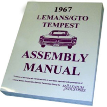 1967 Pontiac GTO, LeMans & Tempest Factory Assembly Manual