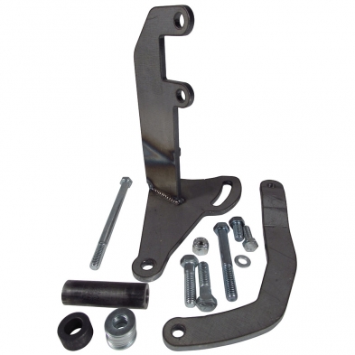 HRC Chrome Alternator Bracket For Small Block Chevy 305 350 400 – Long Water Pump 1976-86