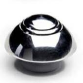 Deco Style Air Cleaner Nut with 1/4-20 Threads - Polish