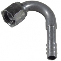 A/C Fitting #6 135 Degree Barbed - Female O-Ring