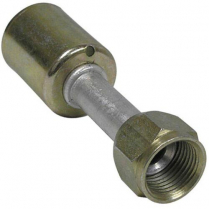 A/C Fitting #8 Straight Beadlock - Female Flare