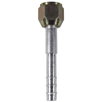 A/C Fitting #10 Straight Barbed - Female Flare