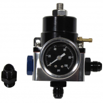 Adjustable Fuel Pressure Regulator with Gauge 35-70 PSI