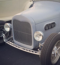 1928-29 Ford Pass Car & P/U 3/8" Spacing Grill - Full Polish