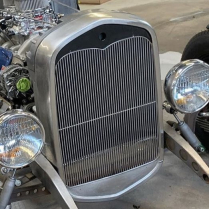 1930-31 Ford Pass Car & P/U 3/8" Spacing Grill- Front Polish