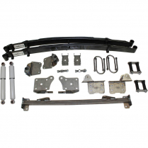 1955-59 GM P/U Complete Dual Leaf Rear Kit w/Gas Shocks