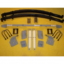 1949-54 Chevy Car Complete Hi-Arch Dual Leaf Rear Spring Kit