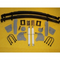 1941-48 Ford Complete Rear Leaf Kit with Gas Shocks