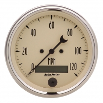 Antique Beige Speedometer - 3-3/8"