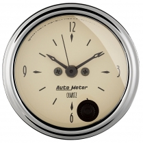 Antique Beige Clock - 2-1/16"