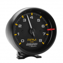 Auto Gauge 8K Pedestal Tach with Black Dial & Case - 3-3/4"