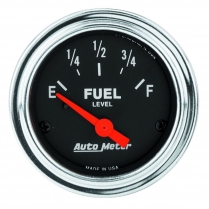 Traditional Chrome 2-1/16" Fuel Gauge - 0-30 Ohm