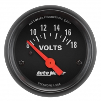 Z-Series 2-1/16" Voltmeter Gauge - 8-18 volt