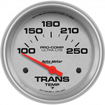 Ultra-Light 2-5/8" Trans Temp Gauge - 100-250 degree