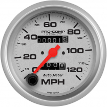 Ultra-Lite 3-3/8" Speedometer Gauge - 120 mph