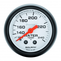 Phantom 2-1/16" Mechanical Water Temp Gauge - 120-240 degree