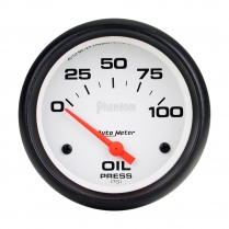 Phantom 2-5/8" Oil Pressure Gauge - 0-100 psi