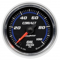 Cobalt 2-1/16" Oil Pressure Gauge Stepper Motor 0-100 psi