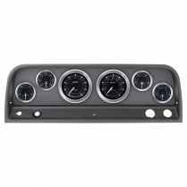 1964-66 Chevy Pickup Chrono 6 Piece Direct-Fit Gauge Kit