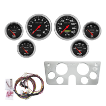 1967-72 Chevy & GMC P/U Sport-Comp 6 Pc Direct-Fit Gauge Kit
