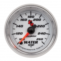 C2 Series 2-1/16" Water Temp Gauge - 100-260 degree