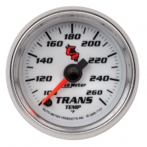 C2 Series 2-1/16" Trans Temp Gauge - 100-260 degree