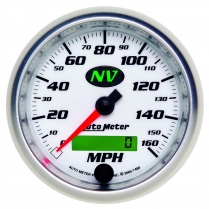NV Series 3-3/8" Speedometer - 160 mph