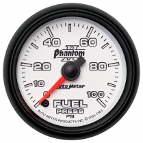 Phantom II 2-1/16" Fuel Pressure Gauge - 0-100 psi