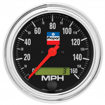 Mopar Classic Elec Programmable 160 MPH Speedo - 3-3/8"