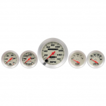 Equus E8500 5 Piece Gauge Kit White Background