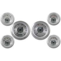 All American 6 Ga 3-3/8" Speedo, Tach & 4 2-1/8" - SRC