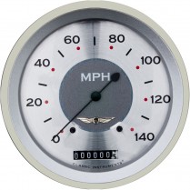 All American 4-5/8" 140 MPH Speedometer Gauge - SRC