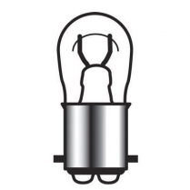 Single Filament Dome Light Bulb with Straight Pins